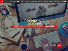 Tablet Screenshot of openmindt.com